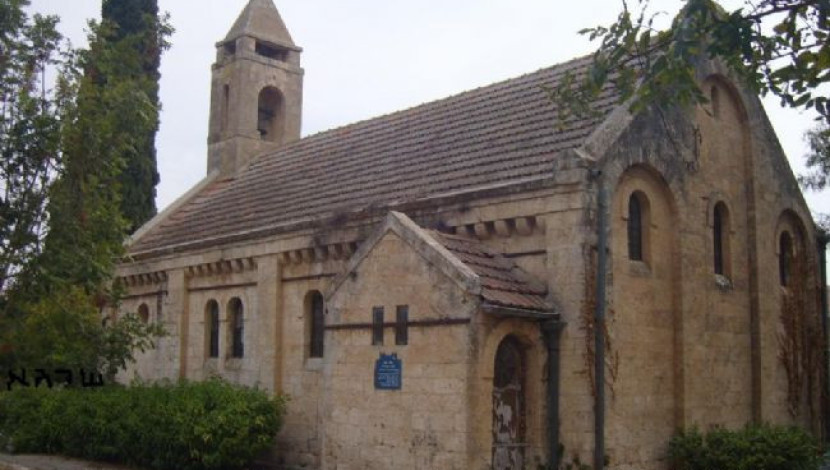 בוילהלמה ממערב הכנסיה - בעקבות העשיה הטמפלרית בעמק יזרעאל  (1)