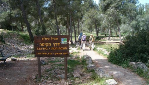 תמונה של עין מטע, חורבת חנות ושביל הקיסר - למטייל בישראל (טיולי)
