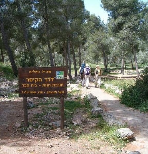 תמונה של עין מטע, חורבת חנות ושביל הקיסר - למטייל בישראל (טיולי)