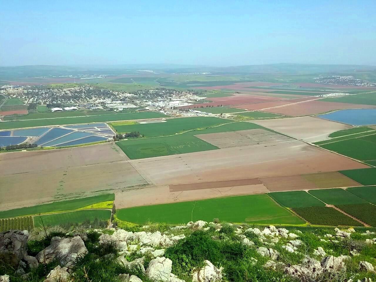 המרבדים המשובצים של עמק חרוד ובית שאן, צילום: דן אופנהיימר