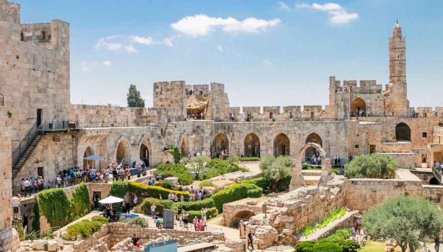 4,000 שנה של היסטוריה ירושלמית. מגדל דוד. צילום: ריקי רחמן