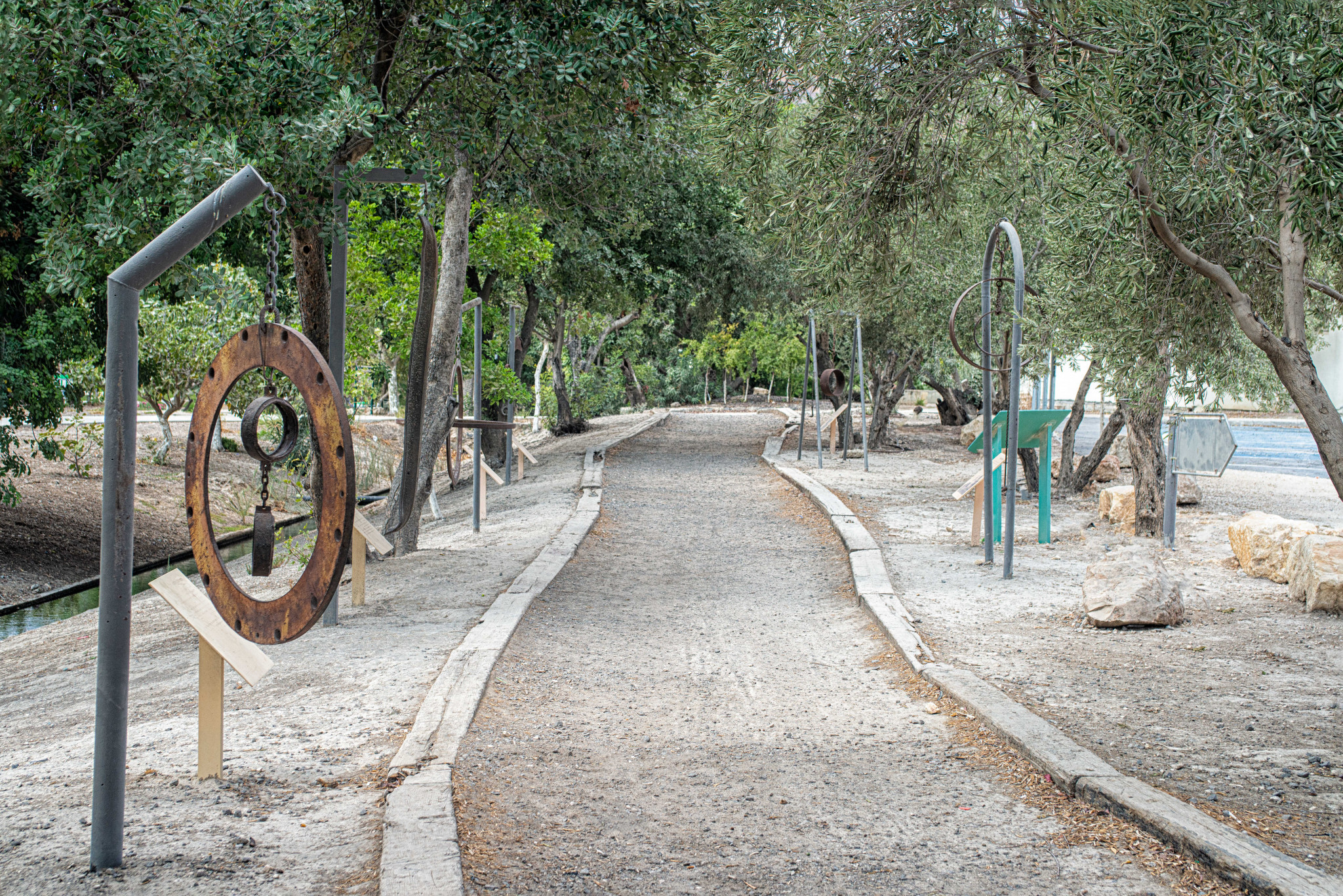 שבילים קסומים ברחבי הפארק | צילום: גן לאומי גן השלושה