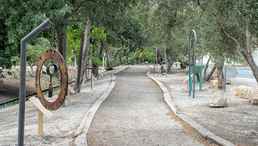 שבילים קסומים ברחבי הפארק | צילום: גן לאומי גן השלושה