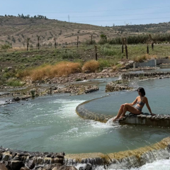 תמונה של סכר אלומות החדש: גן מורד הירדן הדרומי - למטיל בישראל