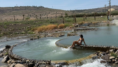 תמונה של סכר אלומות החדש: גן מורד הירדן הדרומי - למטייל בישראל (טיולי)