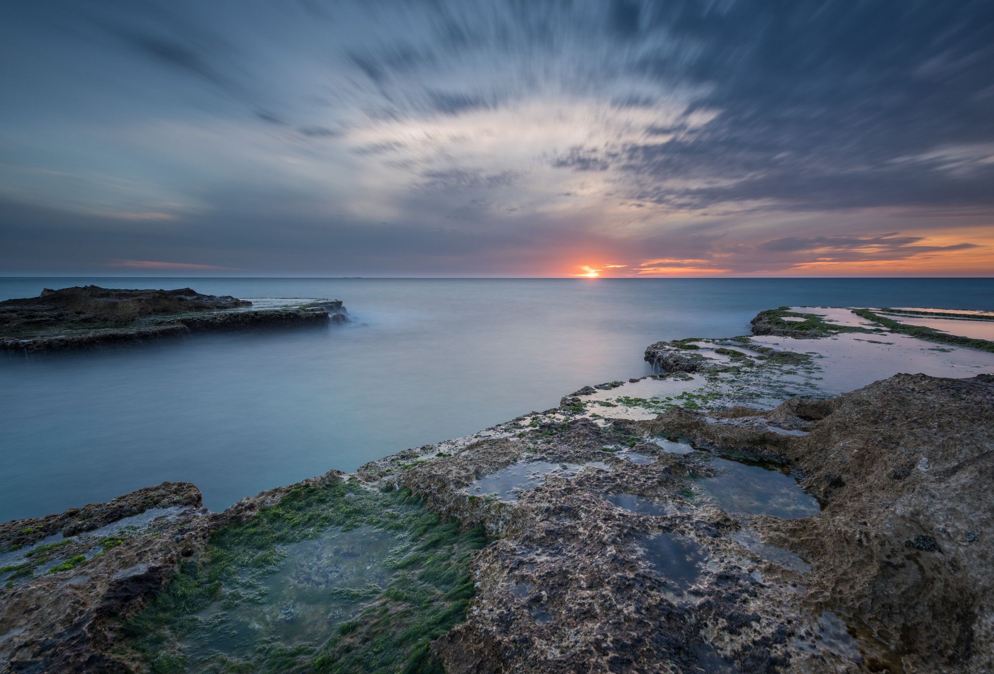 שקיעה באכזיב | צילום: Depositphotos_haim474@gmail.com