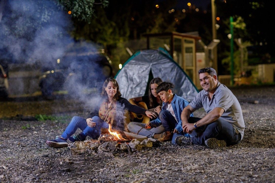 קמפינג בתוך עיר דוד. צילום: אליהו ינאי, ארכיון עיר דוד
