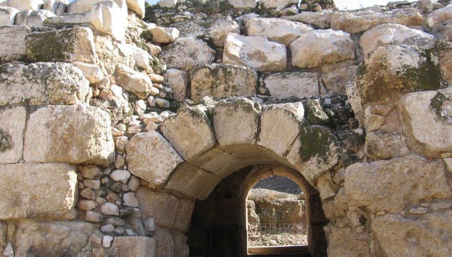 עתיקות ביער בית גוברין | צילום: פנינה לבני, ארכיון הצילומים קקל