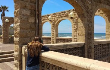 חוף גבעת עליה ביפו: נקודת קפה חורפית (3)