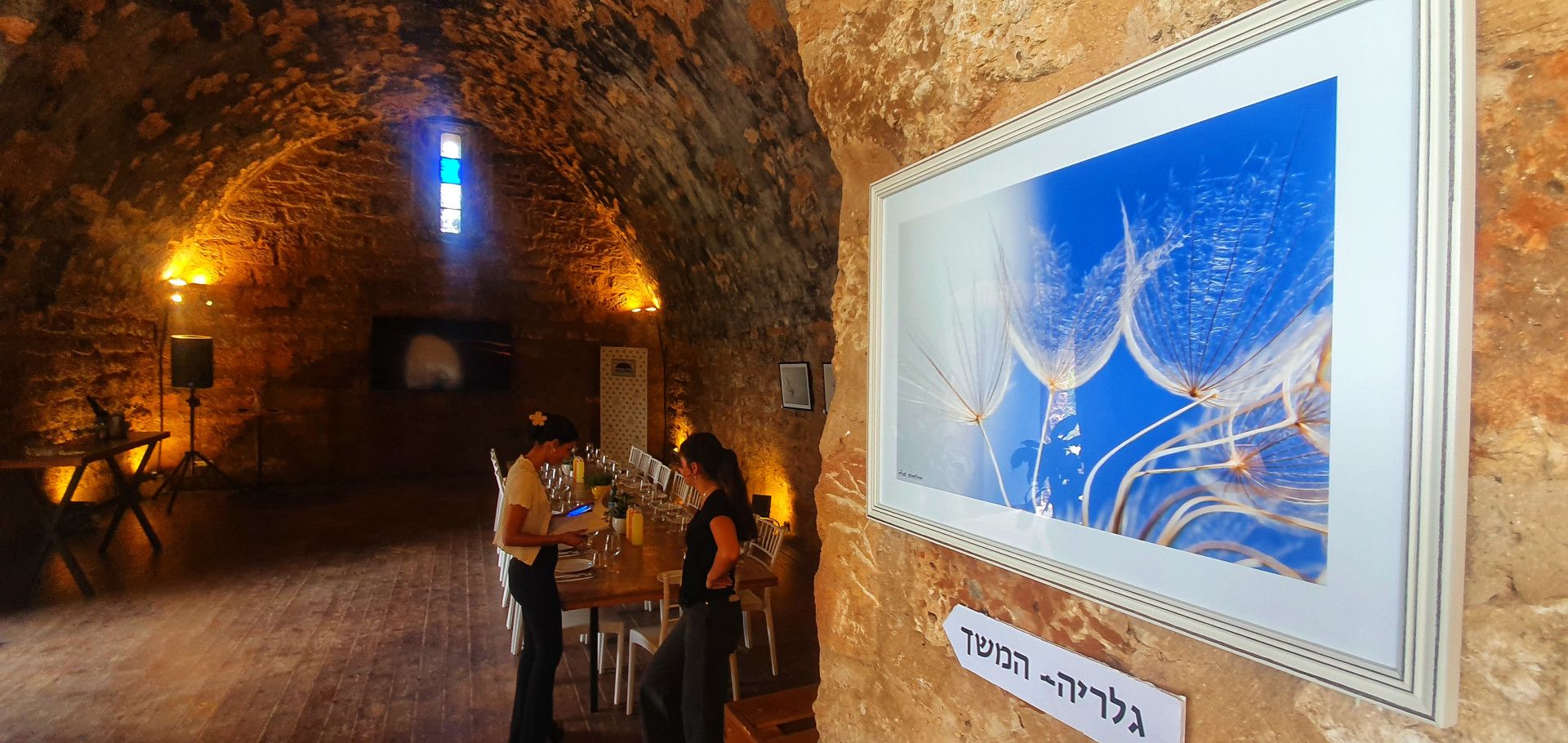 גלריה לתערוכות בבורג'. צילום: גילי מצא
