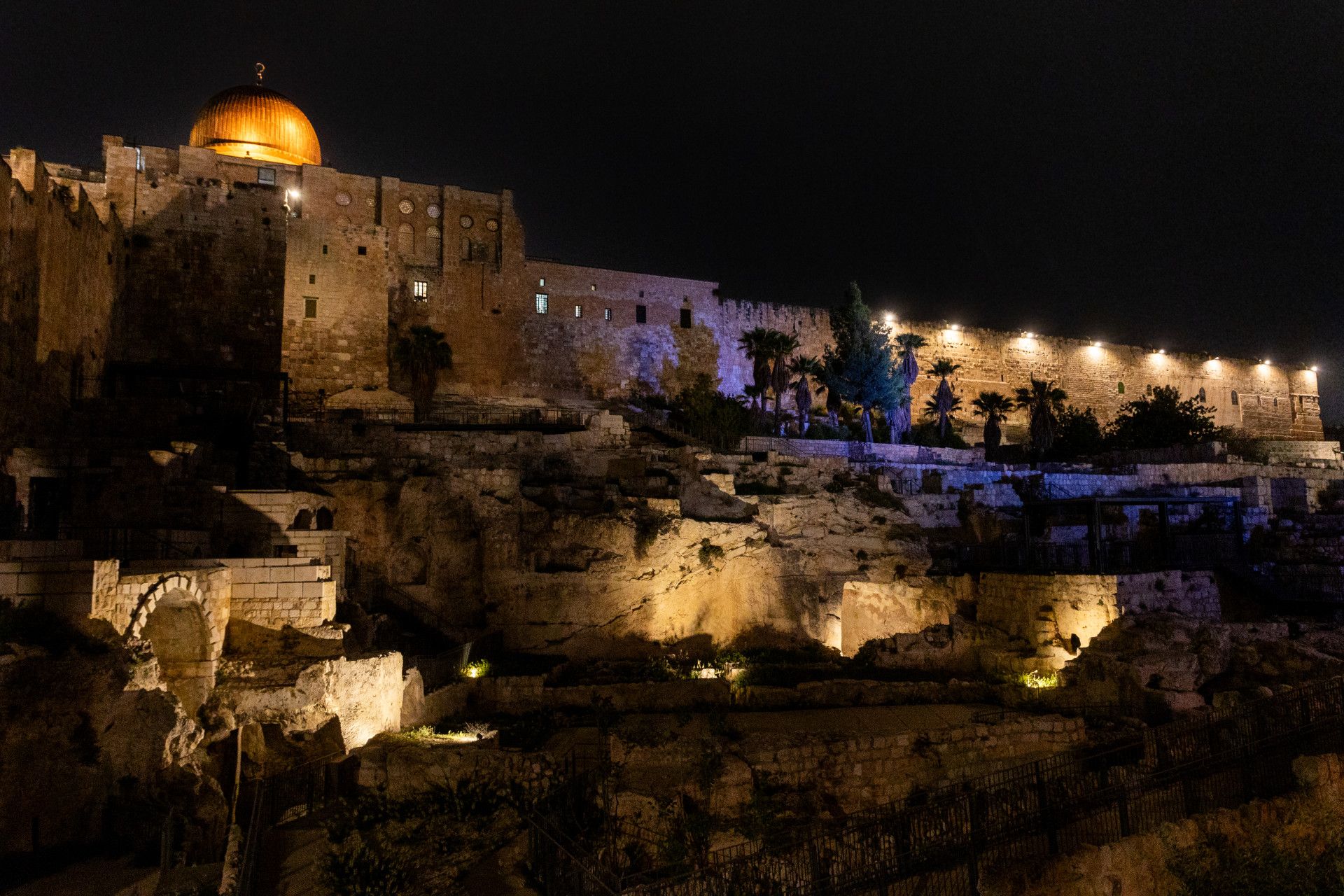 מפה העפילו להר הבית בימי שלמה המלך | צילום: דור פזואלו