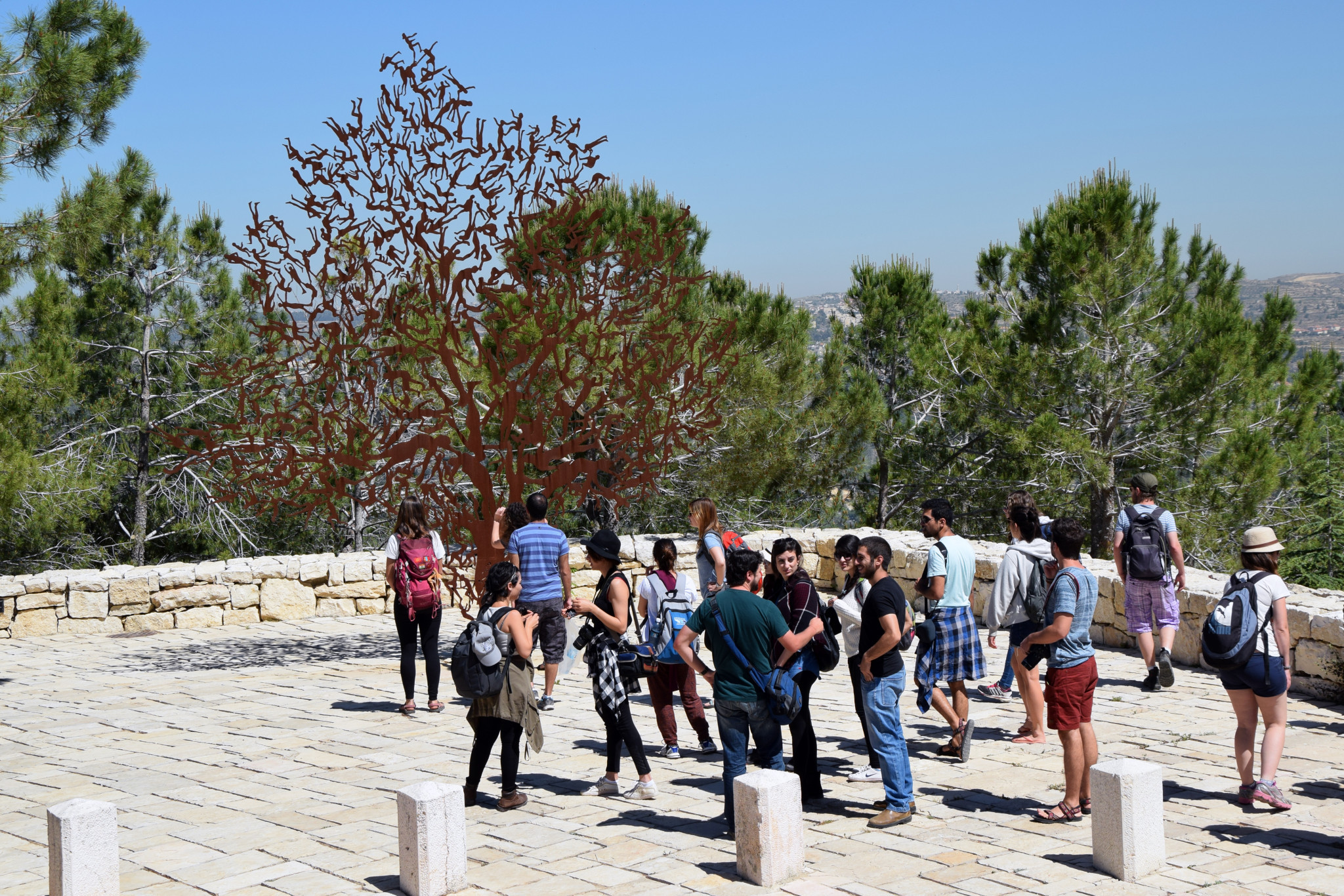 הנוף ממצפור הפרטיזנים | צילום: יד ושם