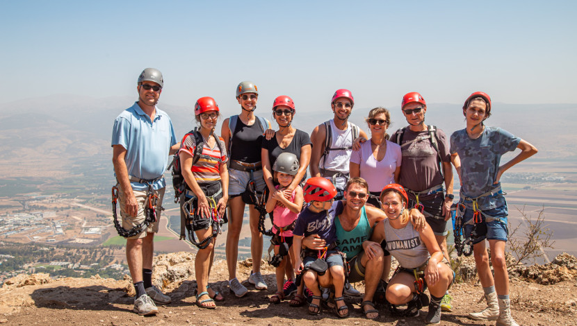 טיול סנפלינג ויתדות בוייה פרטה הישראלית בצפון עם טיולי אתגר (1)