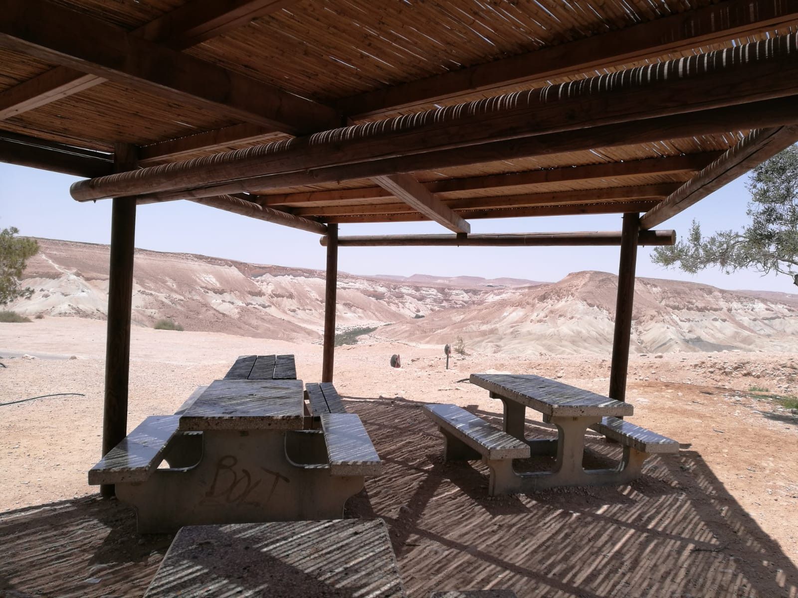 חניון מבואת מצוק הצינים. צילום: חגית נוריק