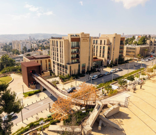 תמונה של תפאורה מושלמת בירושלים: מלון התיאטרון - למטייל בישראל (טיולי)