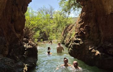 הבריכה של גשר הטרוורטין - הבריכה מתחת לגשר הטרוורטין: טיילנו בנחל שהציף את הטיקטוק (2)