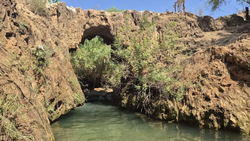 גשר הטרוורטין, נחל צלמון תחתון - נחל צלמון תחתון: בדרך לכנרת עם המוביל ההפוך (1)
