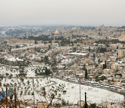 תמונה של כשעיר הבירה נצבעת לבן: מה עושים כשיורד שלג בירושלים? - למטייל בישראל (טיולי)