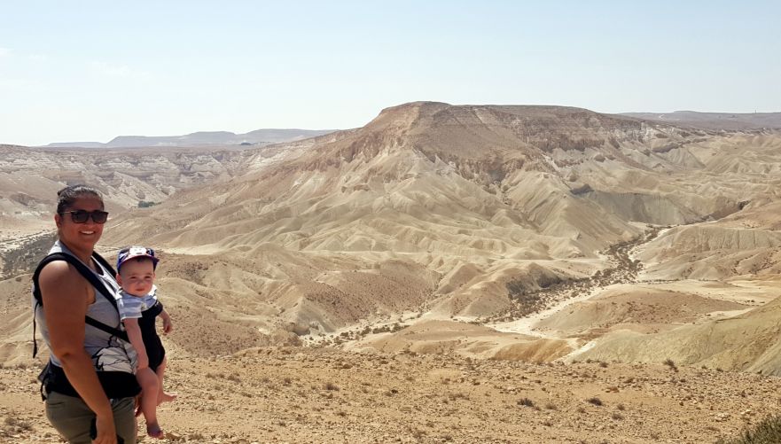 נוף שגם הקטנטנים לא יישארו אדישים אליו | צילום: המשפחה המטיילת שלי