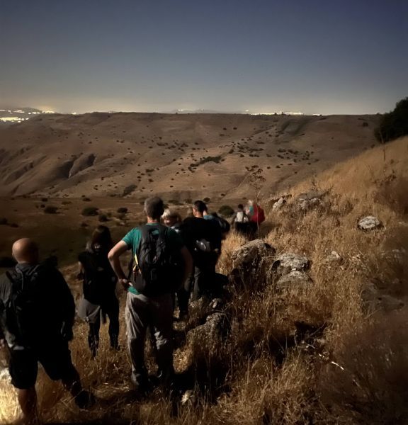תמונה של מסלול לאור ירח ברמת הגולן: מנחל סמך ועד הכנרת - למטייל בישראל (טיולי)