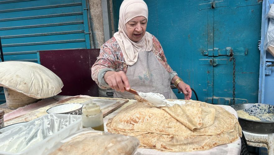 פיתות דרוזיות אצל היג'אן