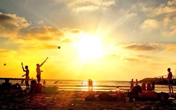 שקיעה קסומה בתל אביב | צילום: ליאור כהן