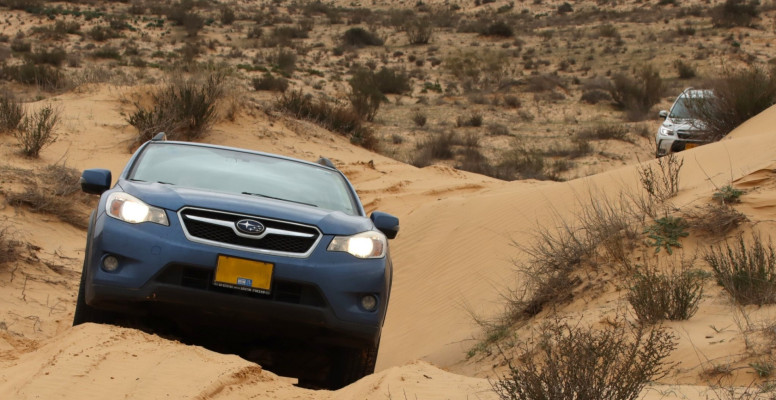 4x4 ברמת הנגב: מרמת חובב ועד לחולות שונרה
