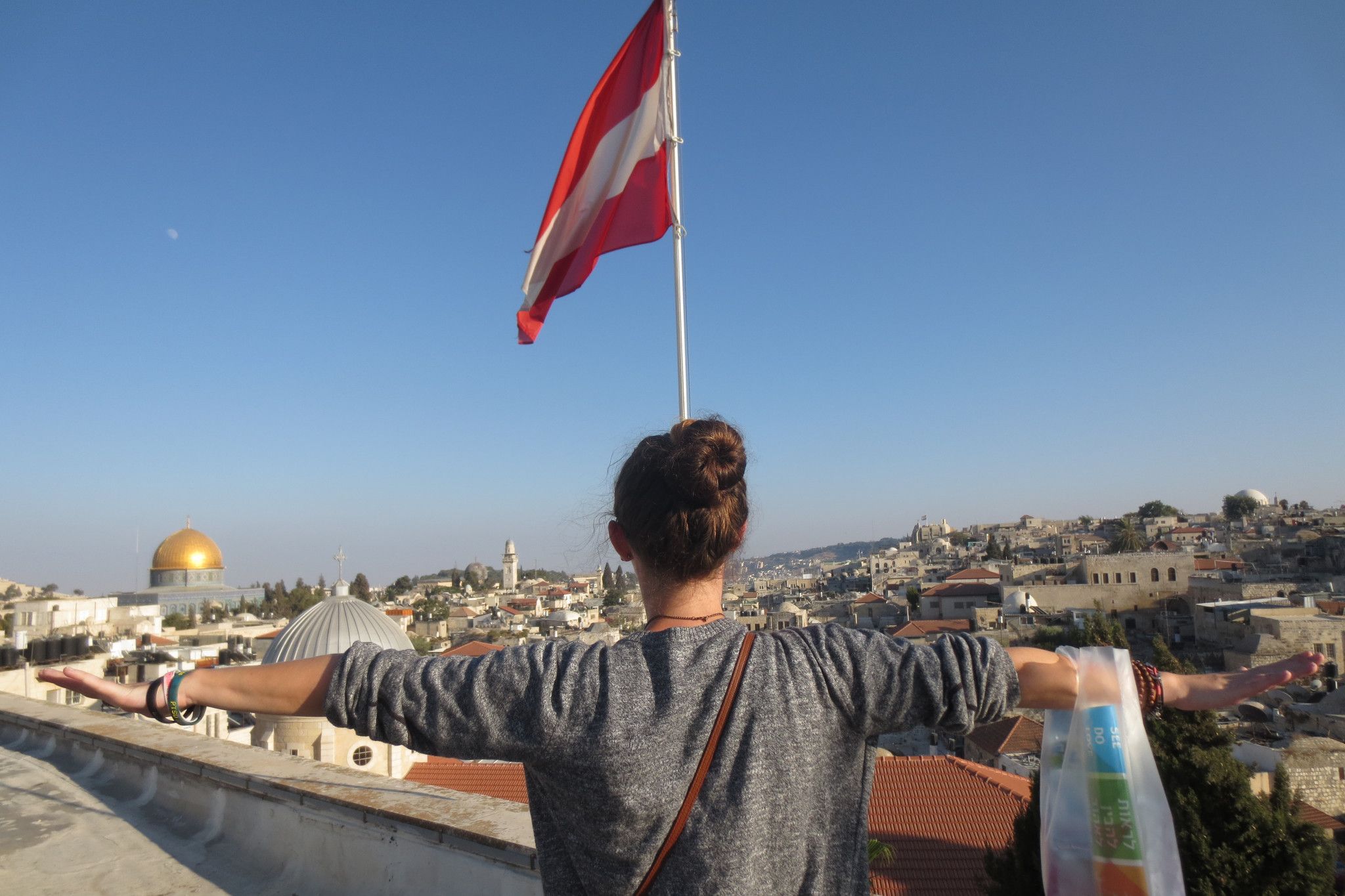התצפית הכי יפה על העיר העתיקה. צילום: אינה מנשה