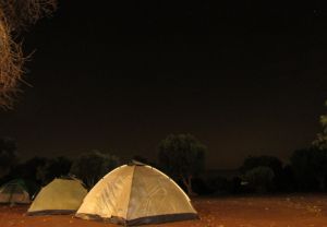 חניון לילה גן לאומי כוכב הירדן