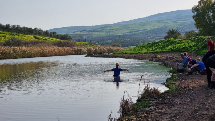 מסלול אתגרי ורטוב לאורך שביל עמק המעיינות (1)