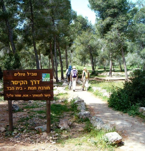 תמונה של קטע מספר 21: מצור הדסה לנתיב הל''ה - למטייל בישראל (טיולי)