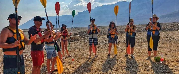 קיאק טורס - Dead sea kayak tours: קיאקים בים המלח (1)