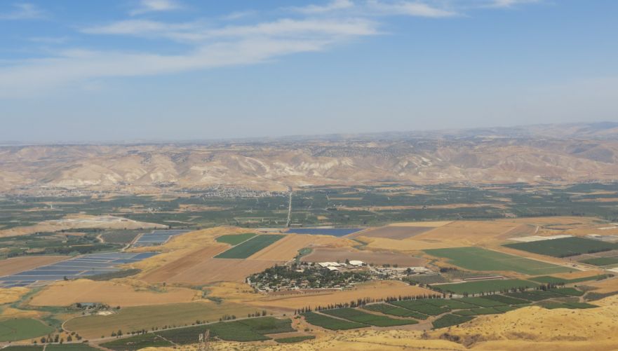 הנוף הנשקף מכוכב הירדן | צילום: יוחאי כורם