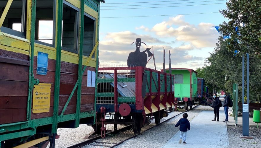 גם את תחנת הרכבת נראה | צילום: באדיבות מועצה מקומית קרית טבעון