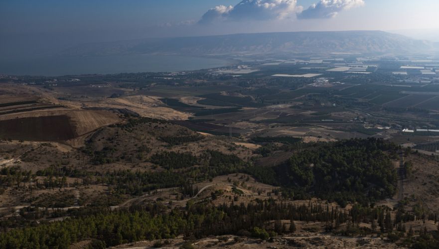הנוף הנשקף ממצפה אלות | צילום: בן מאור