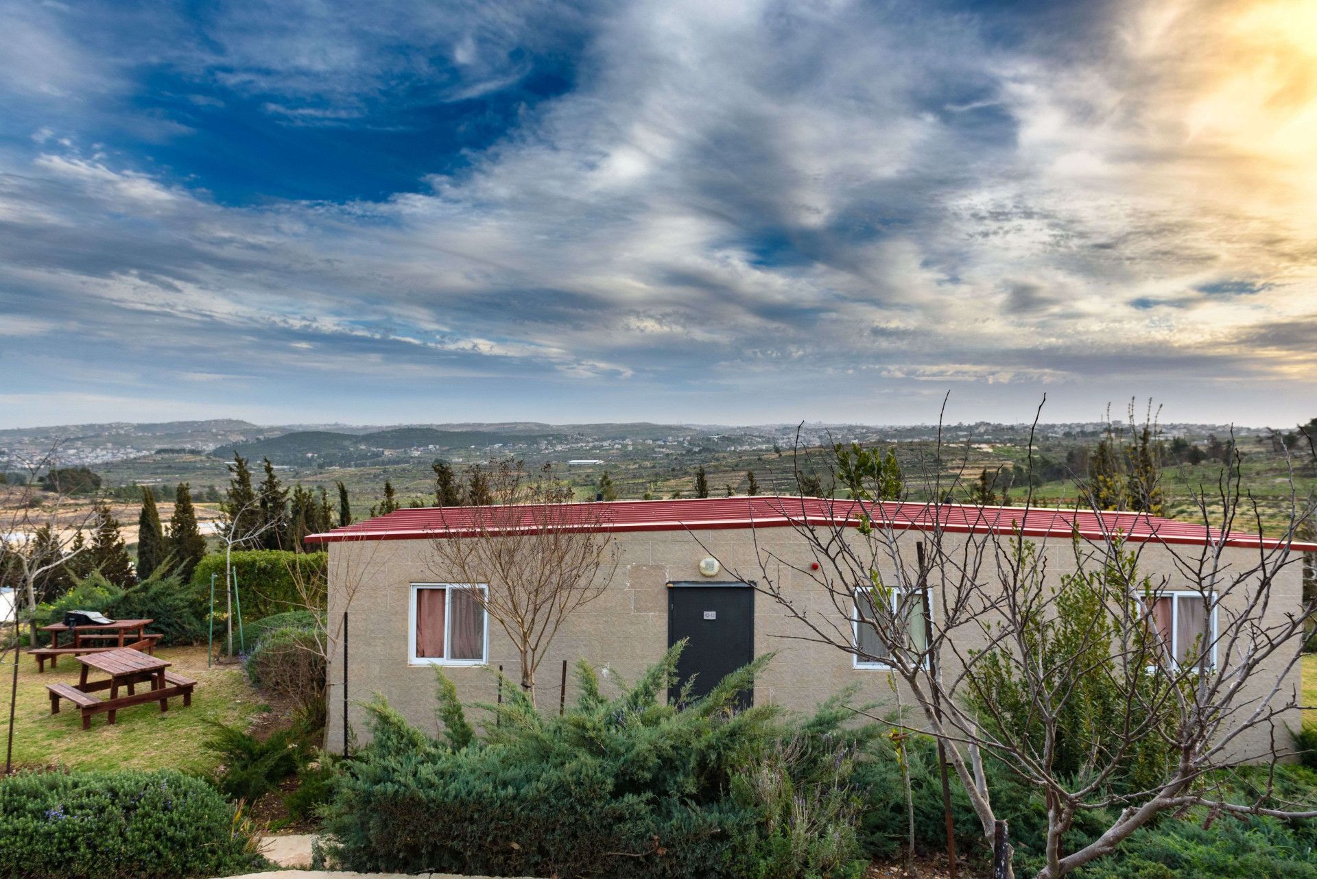 נופש ביחידת אירוח | צילום: באדיבות בית ספר שדה כפר עציון