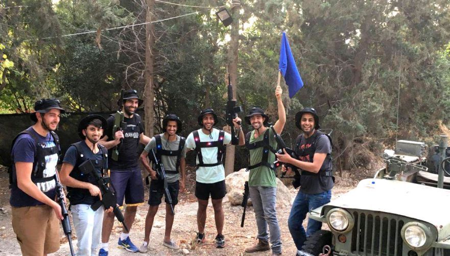 תחרות קבוצתית בפאלקון לייזר טאג | צילום: פאלקון לייזר טאג