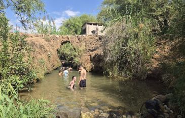 גשר הטרוורטין, נחל צלמון תחתון - גשר הטרוורטין בנחל צלמון תחתון (3)