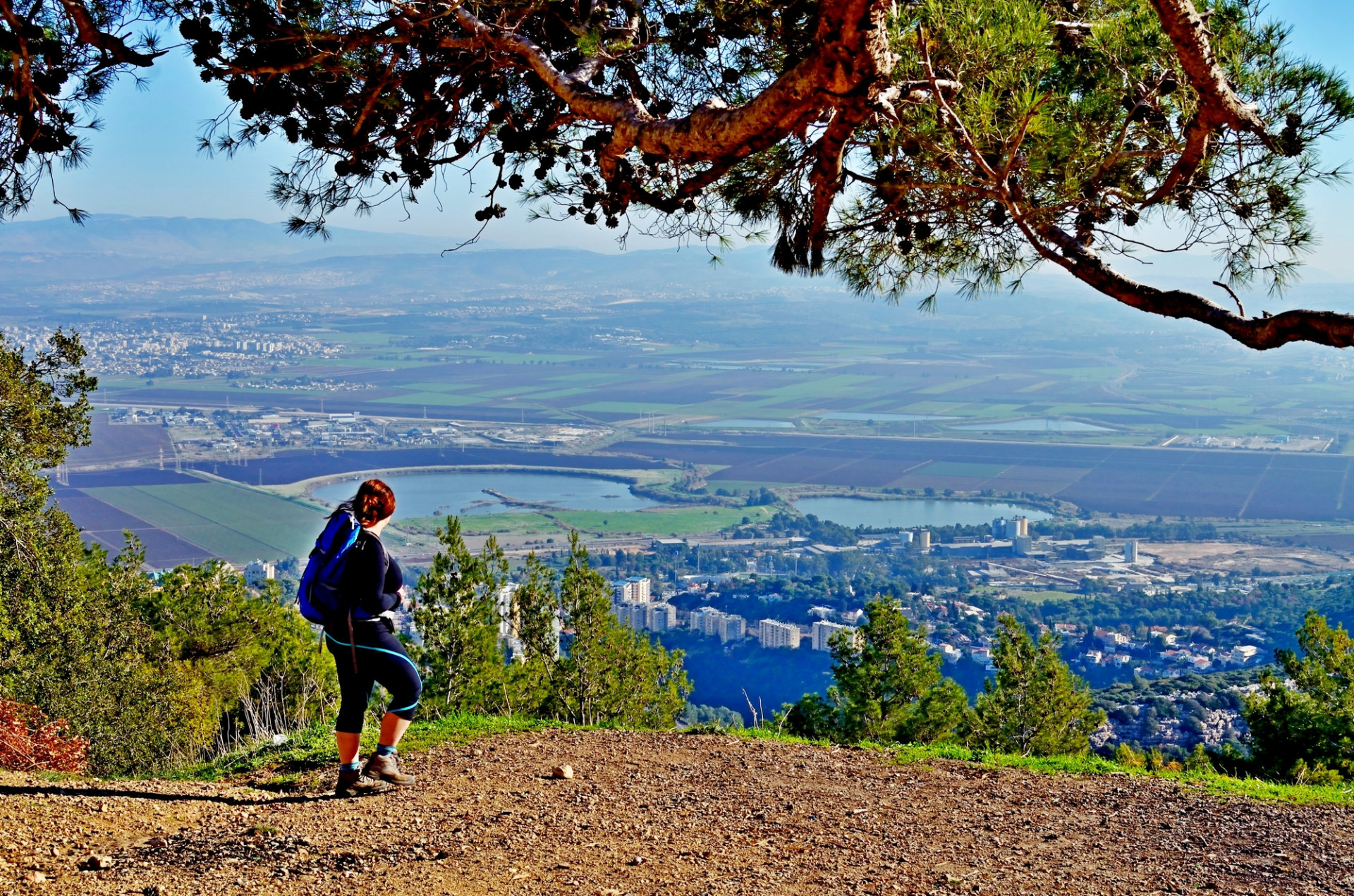 הנוף מחורשת הארבעים. צילום: יוסף (יוסי) ברגר, מתוך אתר פיקיויקי