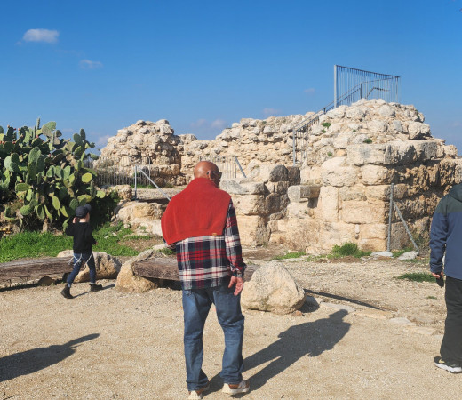 תמונה של פריטור עתיקות ונופים בגבעת התיתורה במודיעין - למטייל בישראל (טיולי)