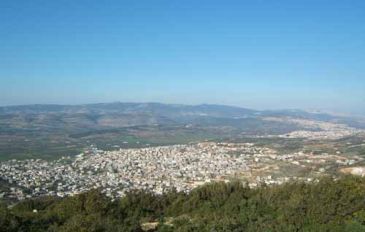 תצפית מהר אחים - רכס הררית, מבדד נטופה ועצי זית ענקיים (3)