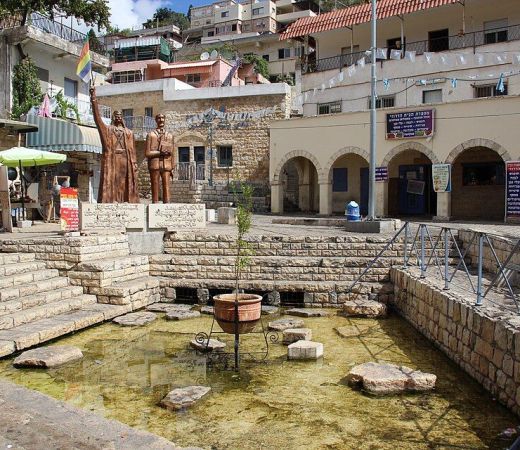תמונה של שוק "תוצרת הארץ" בלב פקיעין העתיקה - למטייל בישראל (טיולי)
