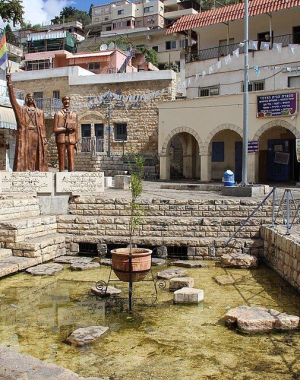 תמונה של שוק "תוצרת הארץ" בלב פקיעין העתיקה - למטייל בישראל (טיולי)
