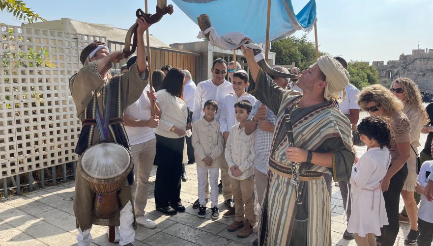 תהלוכה מקראית | צילום: ענבר עדין