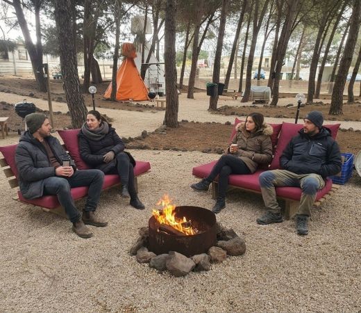 תמונה של אינדיאני ג'ונס: מתחם קמפינג ברמה שלא הכרתם - למטייל בישראל (טיולי)