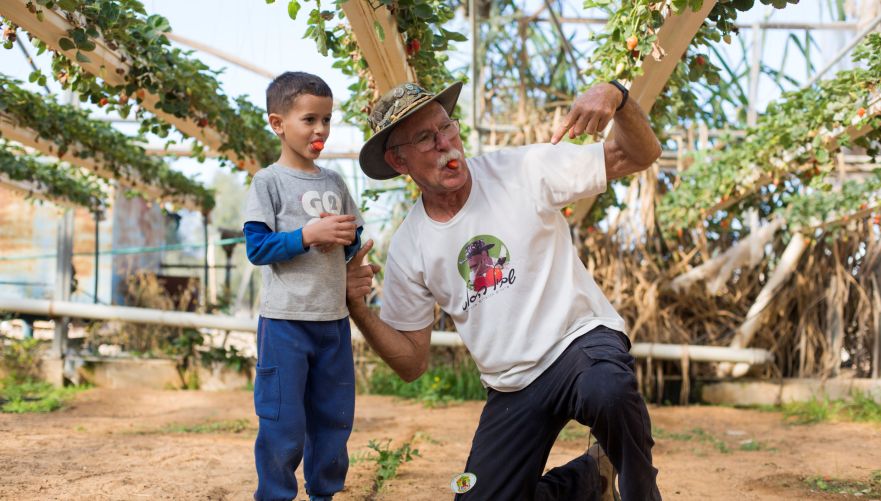 בשביל הסלט. צילום: פוניה