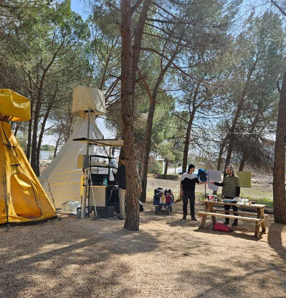 תמונה של אינדיאני ג'ונס: מתחם קמפינג ברמה שלא הכרתם - למטייל בישראל (טיולי)
