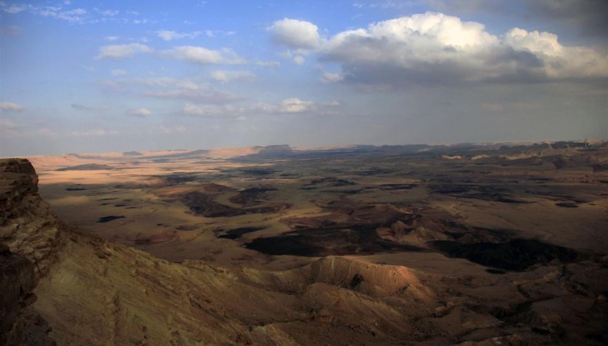 המכתש הגדול בעולם | צילום: עמית להב