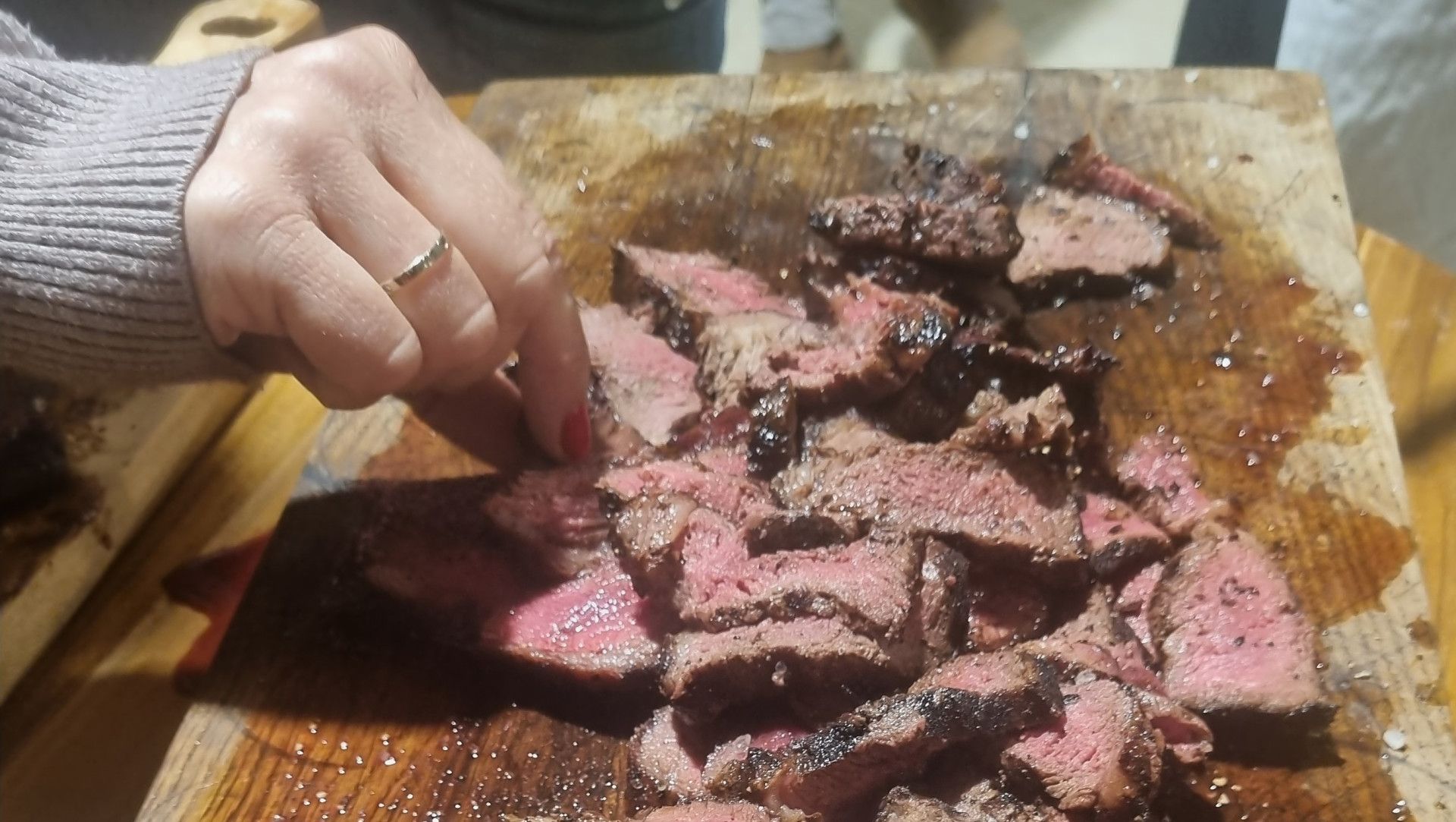 הבשר המשובח של מרעה גולן. צילום: לירון בונאנו שטרן