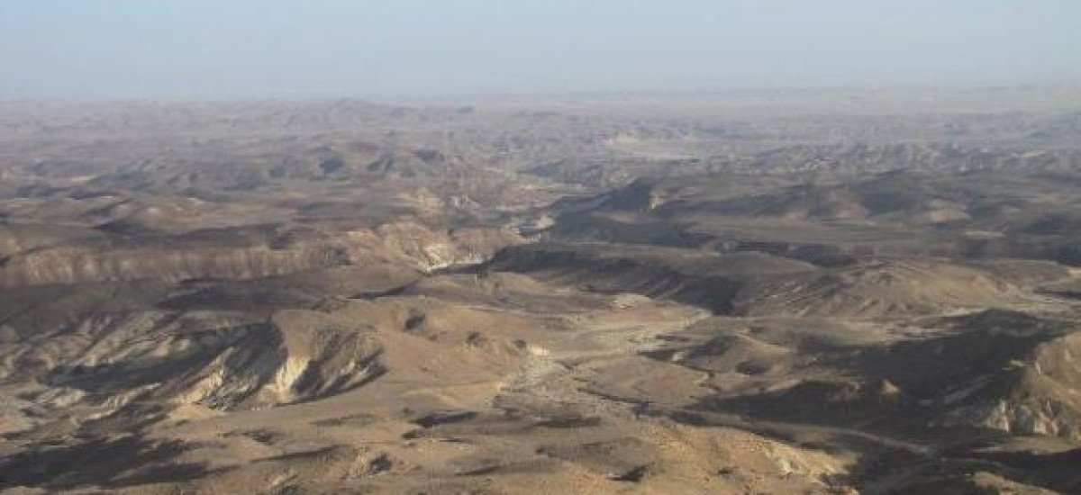 כניסה לשמורת מערב הר הנגב (1)